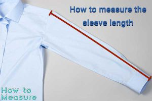 How to measure the sleeve length