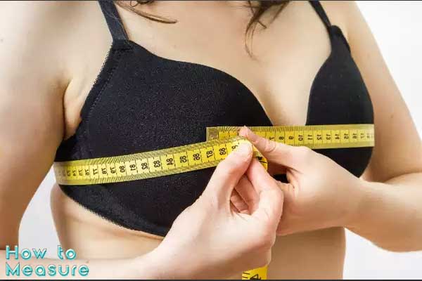 How to measure bra size in cm?