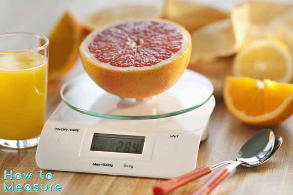 Measuring 3 oz with Digital Kitchen Scale