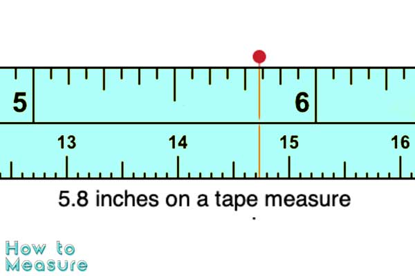 5/8 on Measure Tape