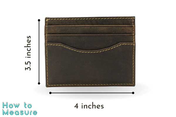 4 inches Men's wallet