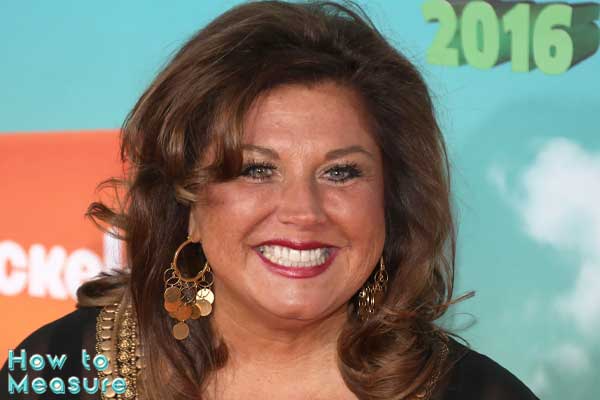 Abby lee miller measurments