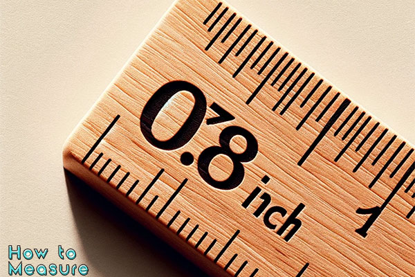 Where is 0.78 inches on a ruler